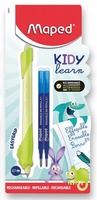 Gumovací Roller Ball 0,7mm MAPED Kidy Learn+2 náplně Chameleon