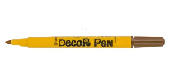 Centropen Fix Popisovač 2738 Decor Pen 1,5mm hnědý