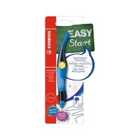 Stabilo ergonomické pero Easy Start pro leváky tm.modrá-sv.modrá