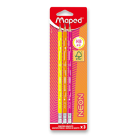 Grafittužka MAPED Neon s pryží 3 ks, mix, FSC, BL