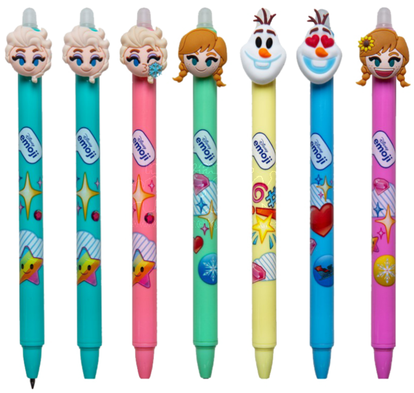 Kuličkové pero Gumovací 0,5mm Ledové království Frozen Patio Colorino