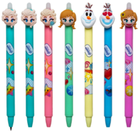 Kuličkové pero Gumovací 0,5mm Ledové království Frozen Patio Colorino
