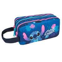 Penál etue STITCH pouzdro Primus blue 3 zipy