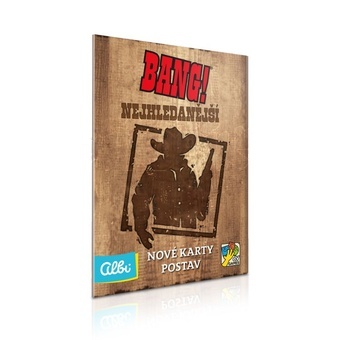 Albi Karetní hra Bang! Nejhledanější Nové postavy