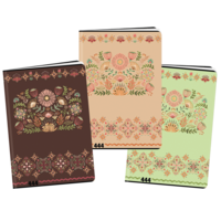 Sešit A4, 40 listů, typ 444 Floral scape