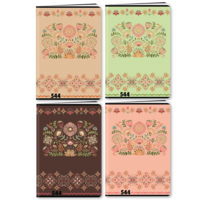 Sešit A5, 40 listů, typ 544 Floral scape