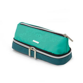 Pouzdro na pera zelený