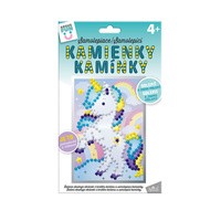 Kreativní sada Jednorožec Unicorn obrázek z korálků