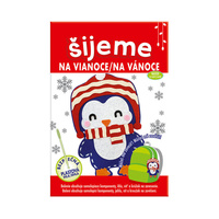 Kreativní sada Šijeme na Vánoce Sob tmavě hnědý