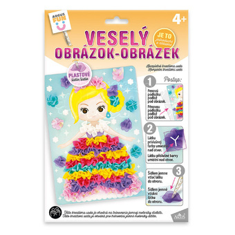 Kreativní sada Veselý obrázek Princezna