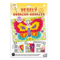 Kreativní sada Veselý obrázek Motýl