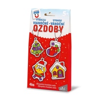 Kreativní sada Vybarvi vánoční ozdoby Stromeček
