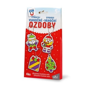 Kreativní sada Vybarvi vánoční ozdoby Skřítek