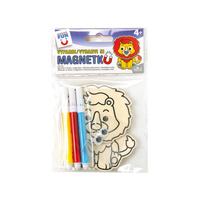 Vybarvi si magnetku Lev