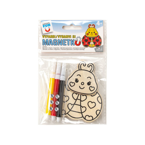 Vybarvi si magnetku Beruška