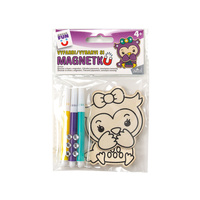 Vybarvi si magnetku Sova