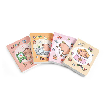 Mini zápisník Capybara 8x11cm 80ls