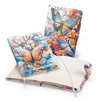 Zápisník Motýli 12,7x17,8cm