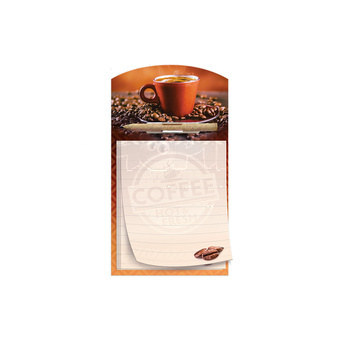 Argus Magnetický trhací Zápisník s tužkou Coffee