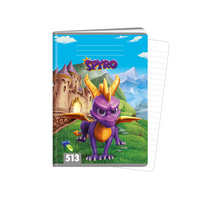 Sešit A5, 20 listů, TYP 513 Spyro