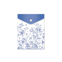 Argus Plastová obálka obal s drukem Bloom květy A6