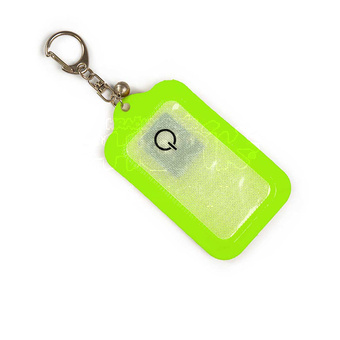 LED reflexní přívěsek - zelený