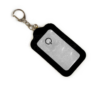 LED reflexní přívěsek - černý