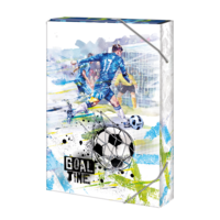 Školní Box na sešity A4 Goal Time Fotbal