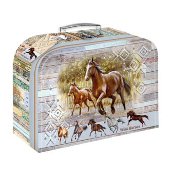 Dětský školní kufřík Wild Horses 35cm