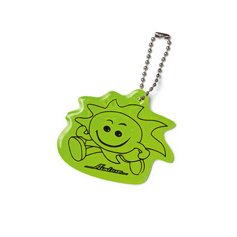 Reflexní přívěsek - zelený