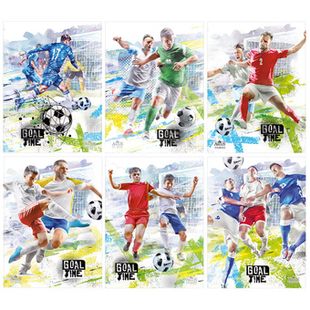 Trhací zápisník 9x12cm Goal Time