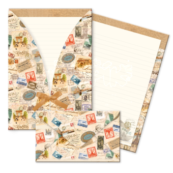 Dopisní souprava Stamps