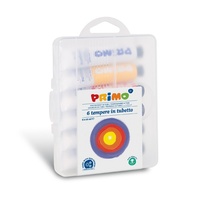 Primo Temperové barvy 6 x 18ml v plastovém boxu