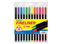 MFP Popisovače Fineliner trojhranné 12 barev