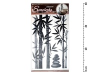 Samolepící dekorace 10015 bambus šedý 60x32cm