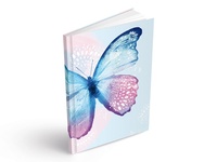 Blok se spirálou A4 linka 80 listů různé barvy