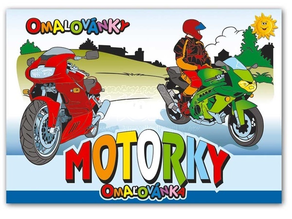 MFP Omalovánky Motorky