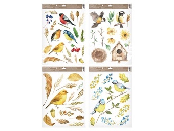 Okenní fólie 40014 Ptáci 30x42 cm