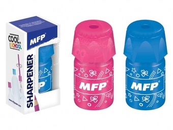 MFP Ořezávátko plastové se zásobníkem - PET uzávěr 2 barvy