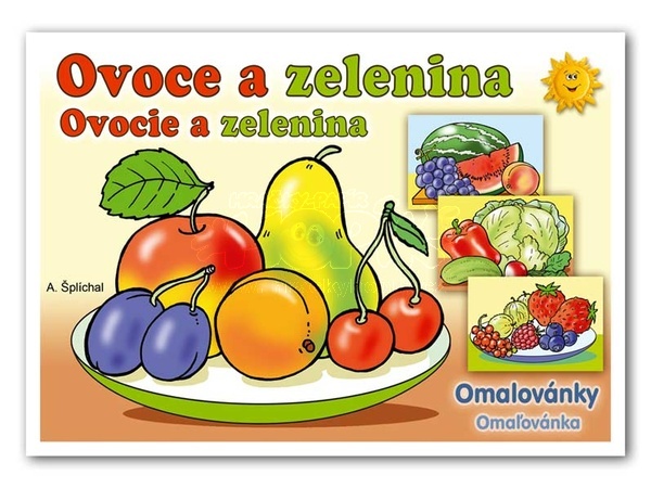 Omalovánky MFP Ovoce a zelenina