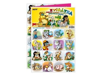 Pexeso MFP 3xA4 Zvířátka