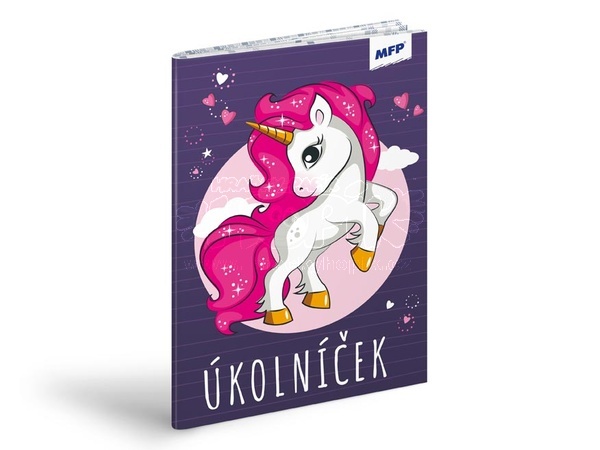 MFP Úkolníček Jednorožec Unicorn A5