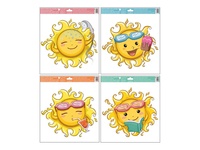 Okenní fólie 6875 30 x 33,5 cm, sluníčka