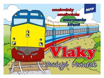 Omalovánky MFP vlaky