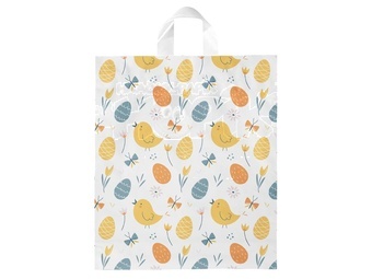 Igelitová velikonoční taška 39x46x8 (s uchem)