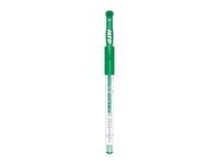 Gelové pero kus GS1038 - green, zelená