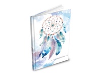 MFP Záznamová kniha linkovaná Lapač snů sešit tvrdé desky A6