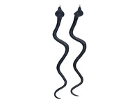 Had černý 34cm 2ks