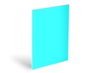 Obal na sešity A5 NEON blue, 180mic