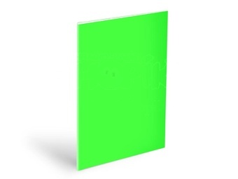 Obal na sešity A5 NEON green, 180mic